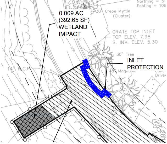 ENVIRONMENTAL PERMITTING SERVICE - WETLAND IMPACT EXHIBIT